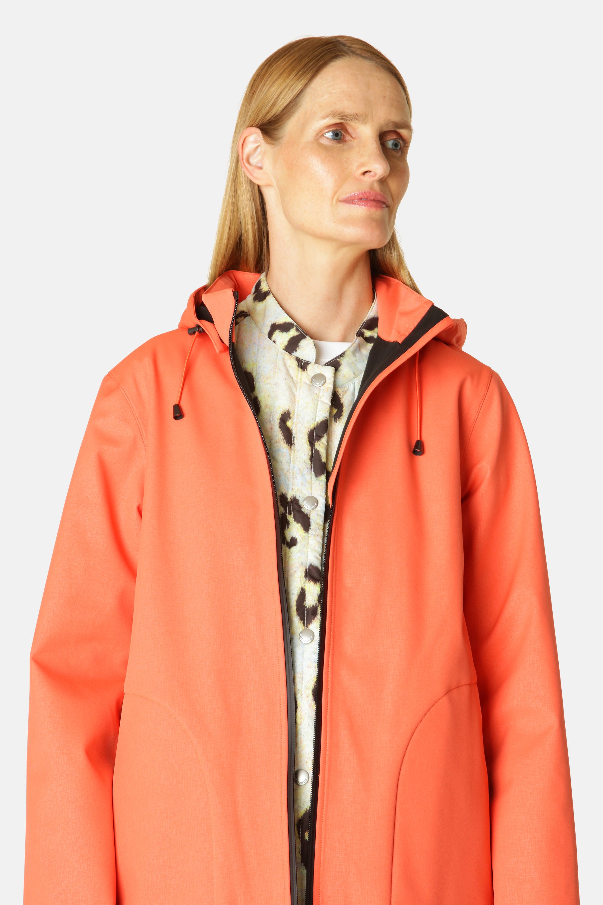 Impermeable Softshell Corte A - Hot Orange